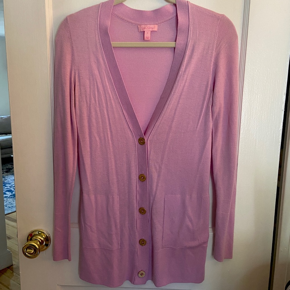 Lilly Pulitzer Cardigan Sweater size small